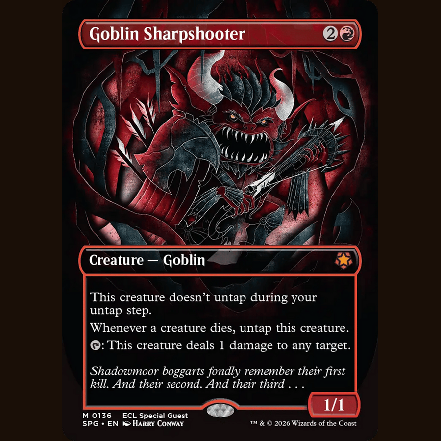 Goblin Sharpshooter (Borderless) [Special Guests] full-card image