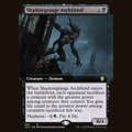 Shadowgrange Archfiend (Extended Art) [Commander: Innistrad: Crimson Vow] full-card image
