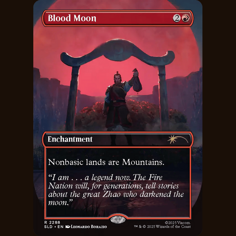 Blood Moon (Rainbow Foil) [Secret Lair Drop Series] full-card image