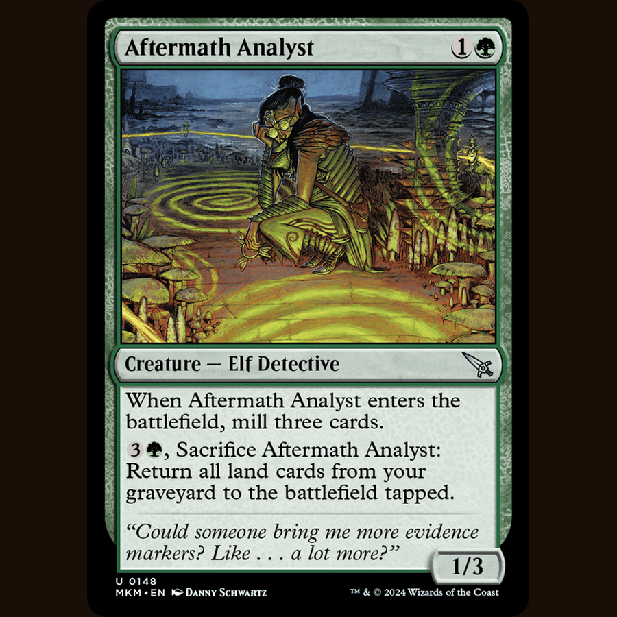 Aftermath Analyst [Murders at Karlov Manor] full-card image