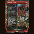 Summon: Kujata (Borderless) [Commander: FINAL FANTASY] full-card image