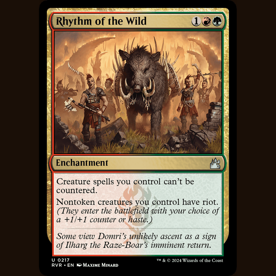 Rhythm of the Wild [Ravnica Remastered] full-card image