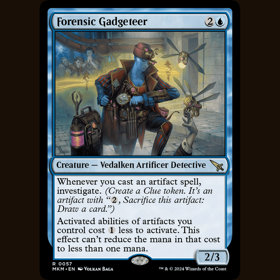 Forensic Gadgeteer [Murders at Karlov Manor] full-card image