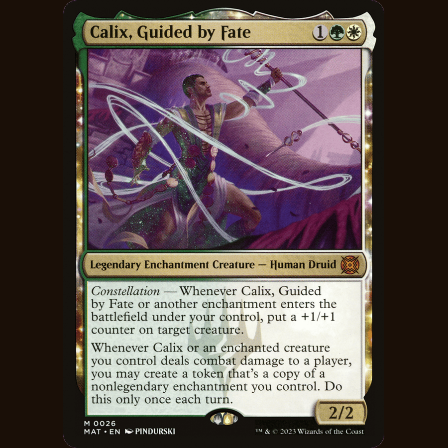 Calix, Guided by Fate [March of the Machine: The Aftermath] full-card image