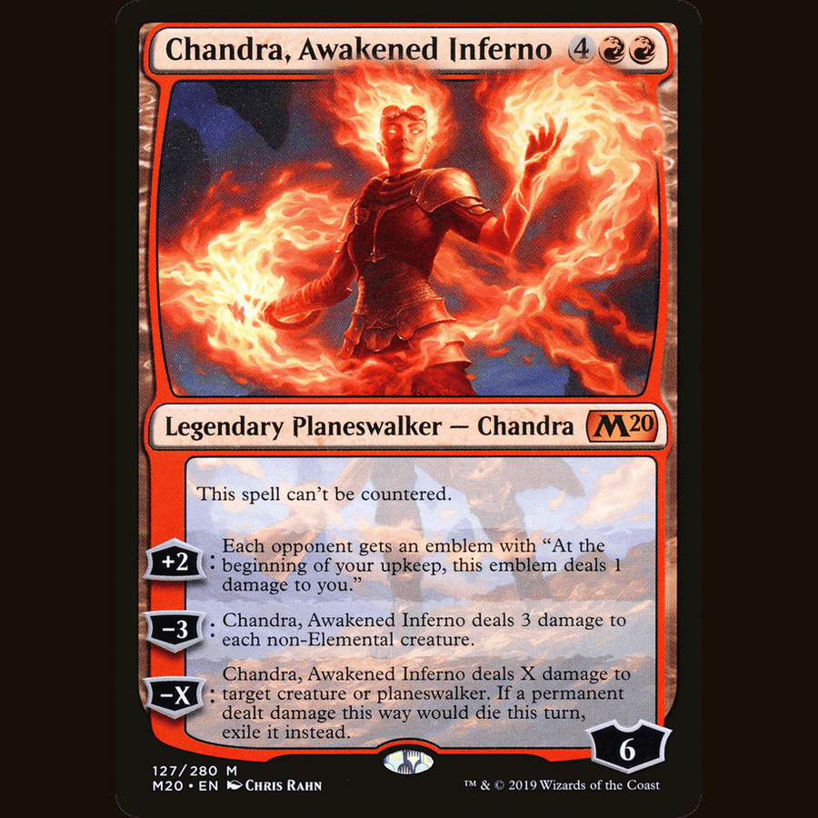 Chandra, Awakened Inferno [Core Set 2020] full-card image