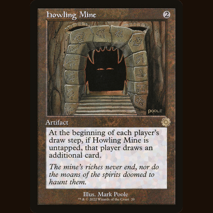 Howling Mine [The Brothers' War: Retro Frame Artifacts] full-card image