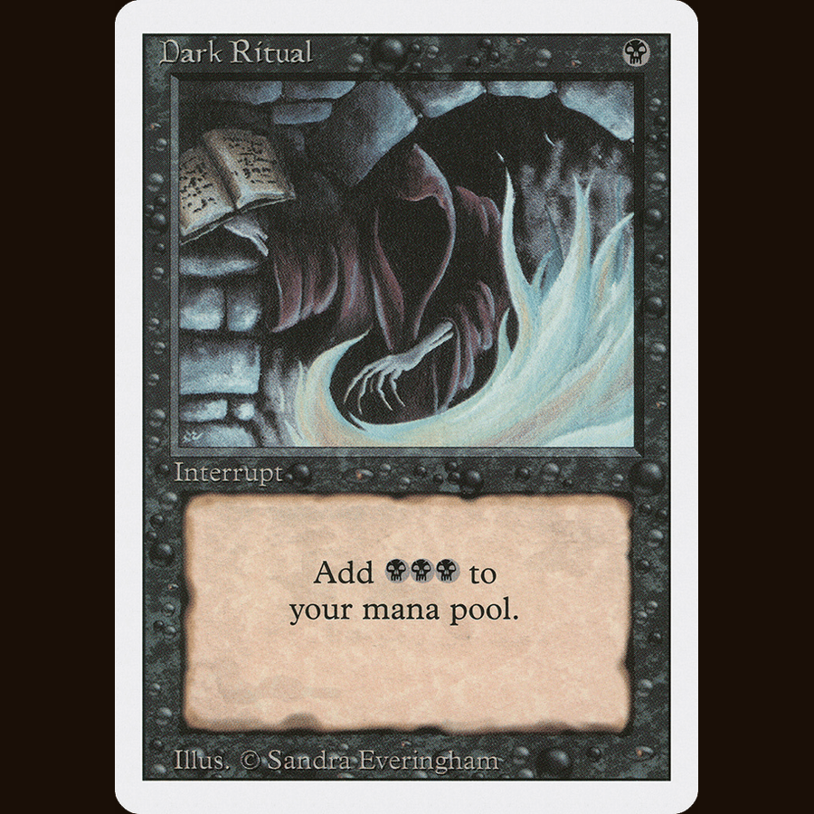 Dark Ritual [Revised Edition] 3ED #99 card image