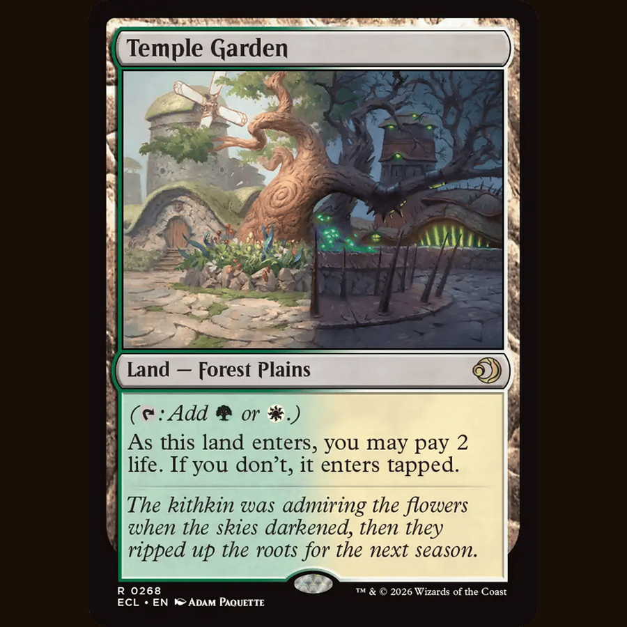 Temple Garden [Lorwyn Eclipsed] full-card image