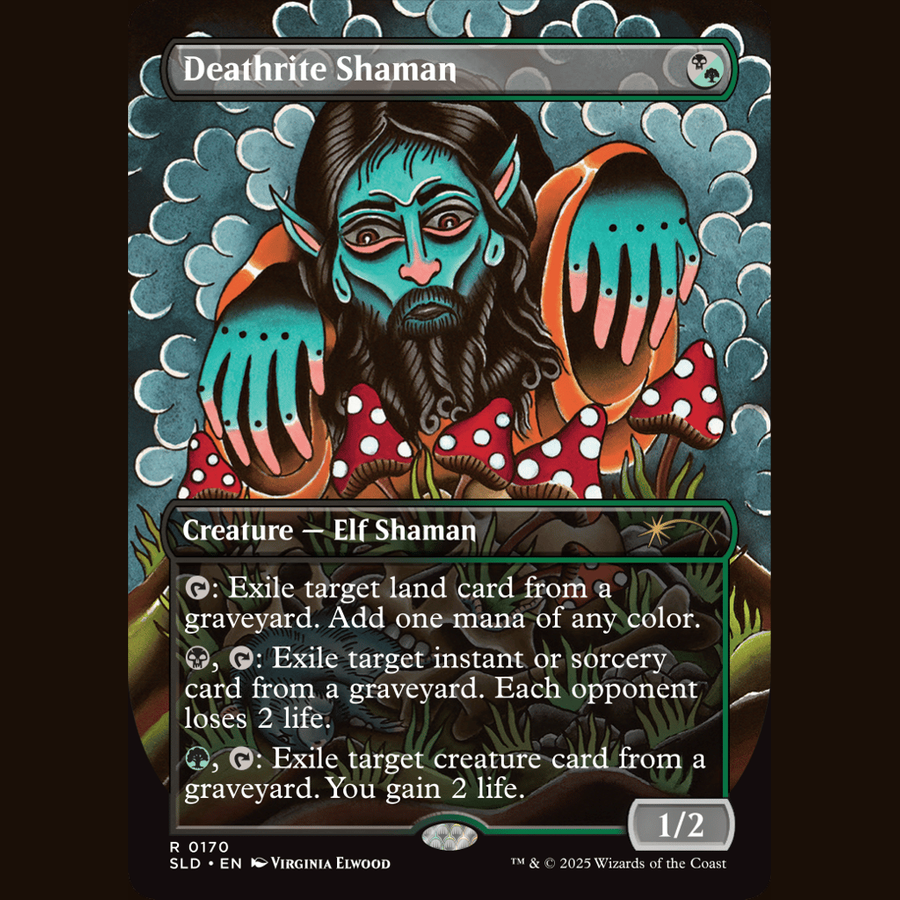 Deathrite Shaman (Rainbow Foil) [Secret Lair Drop Series] full-card image