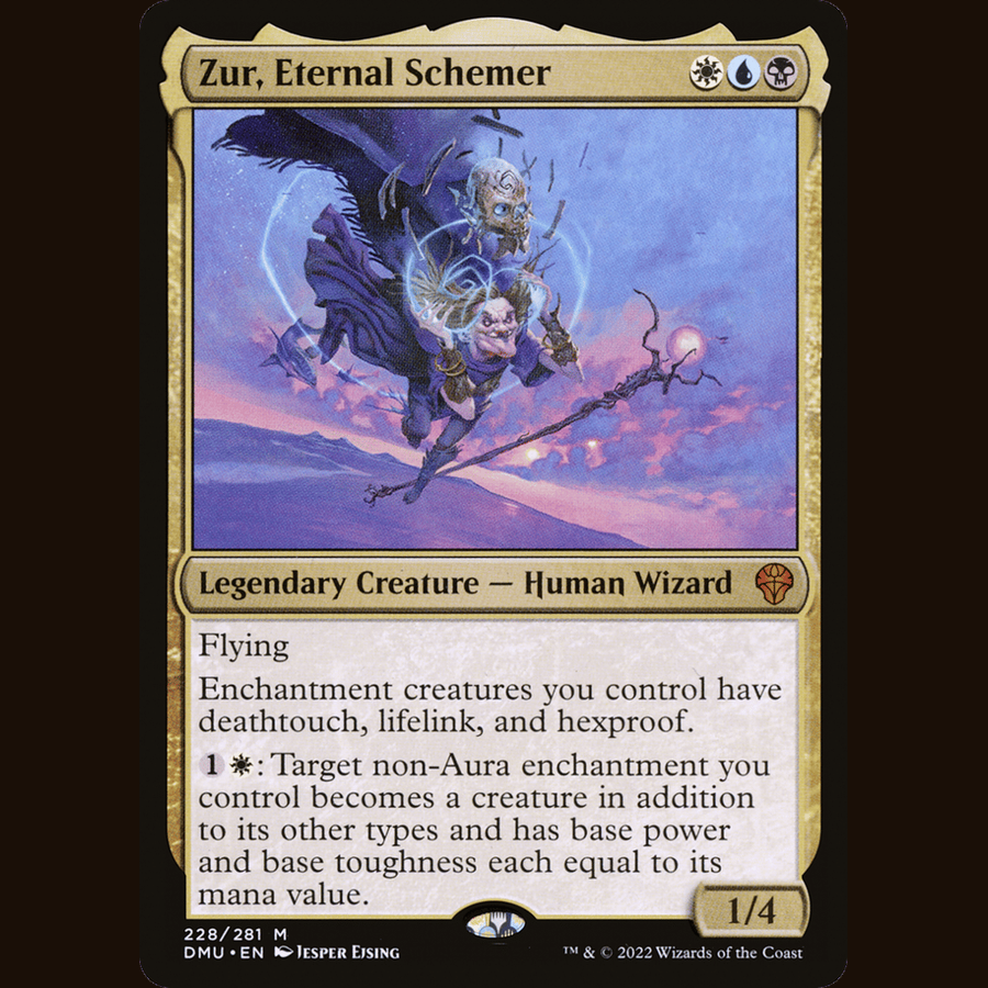 Zur, Eternal Schemer [Dominaria United] full-card image