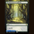Barkchannel Pathway (Borderless) [Kaldheim] full-card image