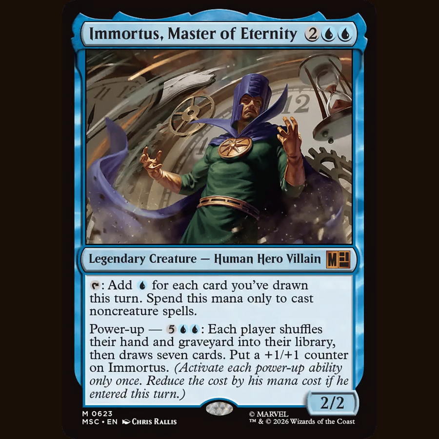 Immortus, Master of Eternity [Commander: Marvel Super Heroes] full-card image