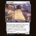 Lion Sash (Extended Art) [Kamigawa: Neon Dynasty] full-card image