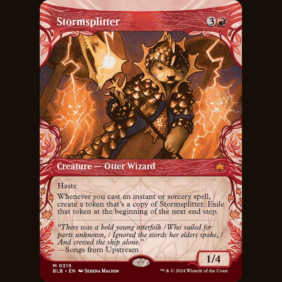 Stormsplitter (Showcase) [Bloomburrow] full-card image