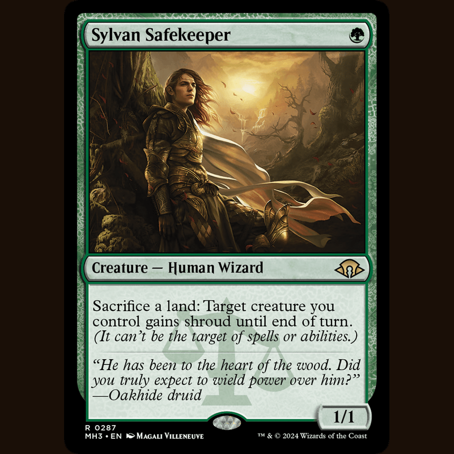 Sylvan Safekeeper [Modern Horizons 3] full-card image