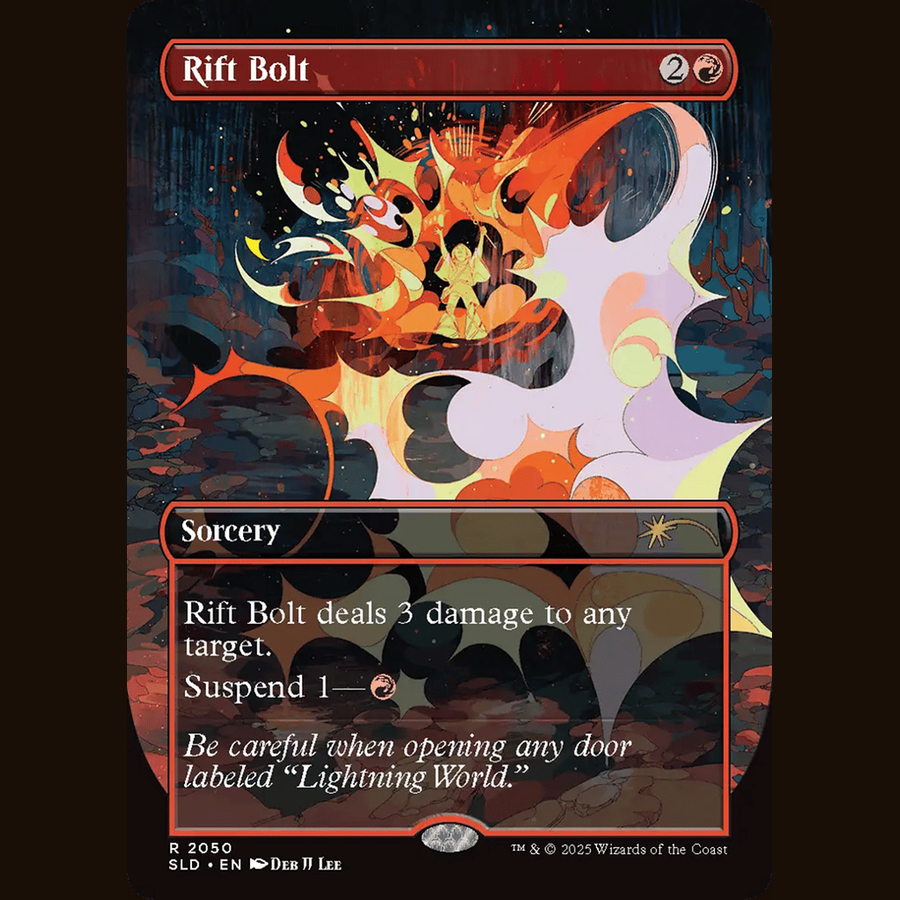 Rift Bolt (2050) (Rainbow Foil) [Secret Lair Drop Series] full-card image