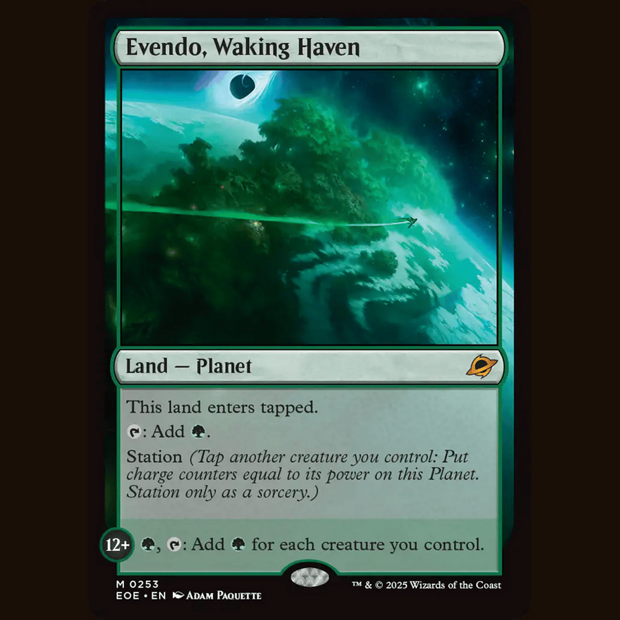 Evendo, Waking Haven [Edge of Eternities] full-card image
