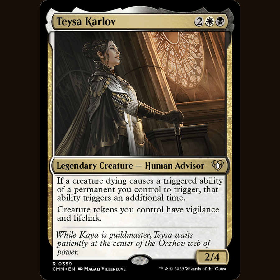 Teysa Karlov [Commander Masters] full-card image