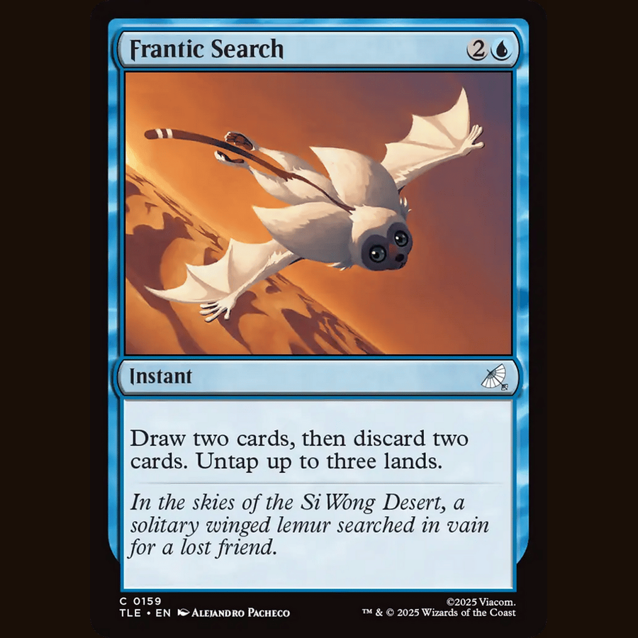 Frantic Search [Avatar: The Last Airbender: Eternal-Legal] full-card image