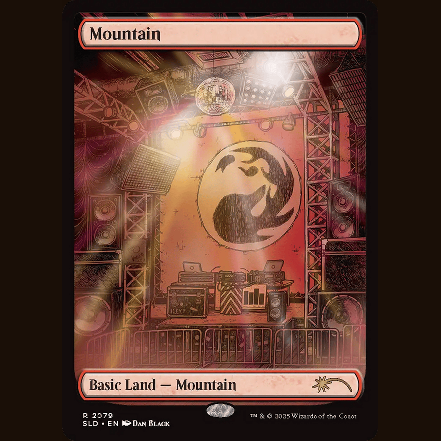 Mountain (2079) (Rainbow Foil) [Secret Lair Drop Series] full-card image