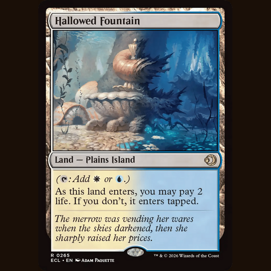Hallowed Fountain [Lorwyn Eclipsed] full-card image