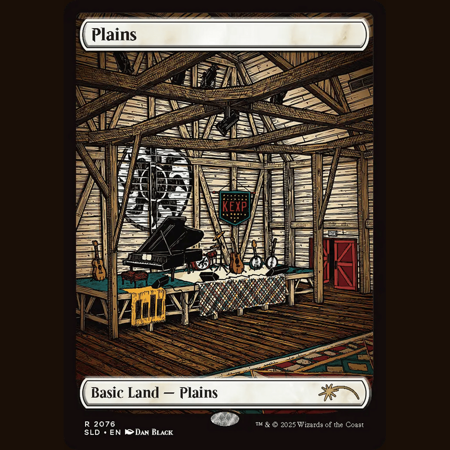 Plains (2076) (Rainbow Foil) [Secret Lair Drop Series] full-card image