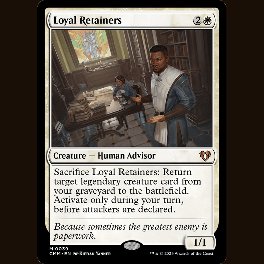 Loyal Retainers [Commander Masters] full-card image