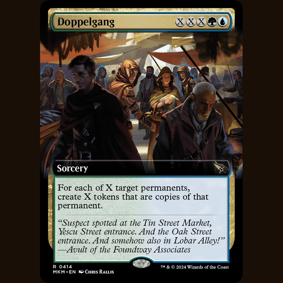 Doppelgang (Extended Art) [Murders at Karlov Manor] full-card image
