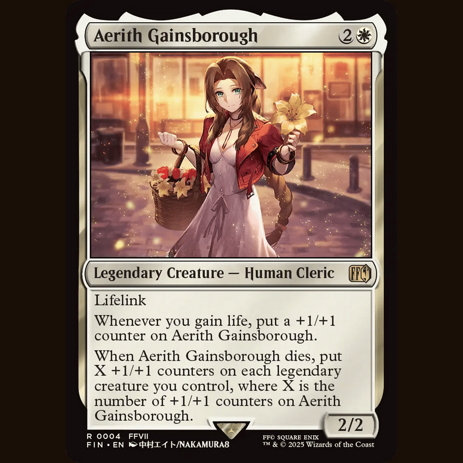 Aerith Gainsborough [Universes Beyond: FINAL FANTASY] full-card image