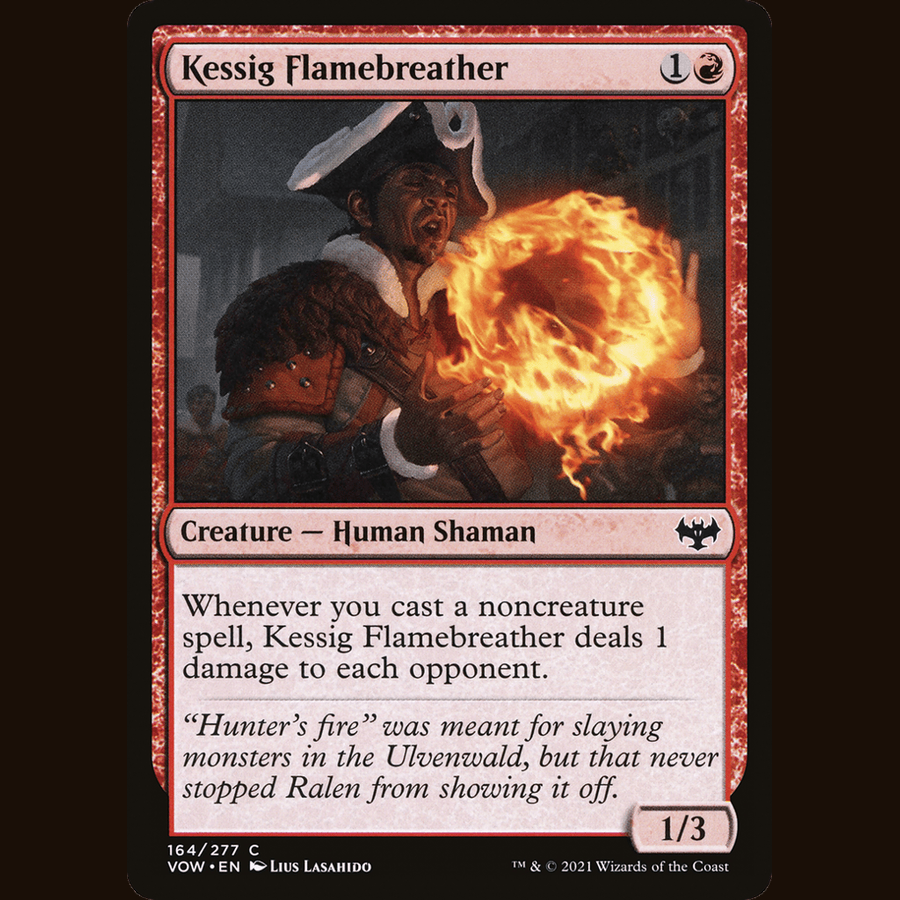Kessig Flamebreather [Innistrad: Crimson Vow] full-card image