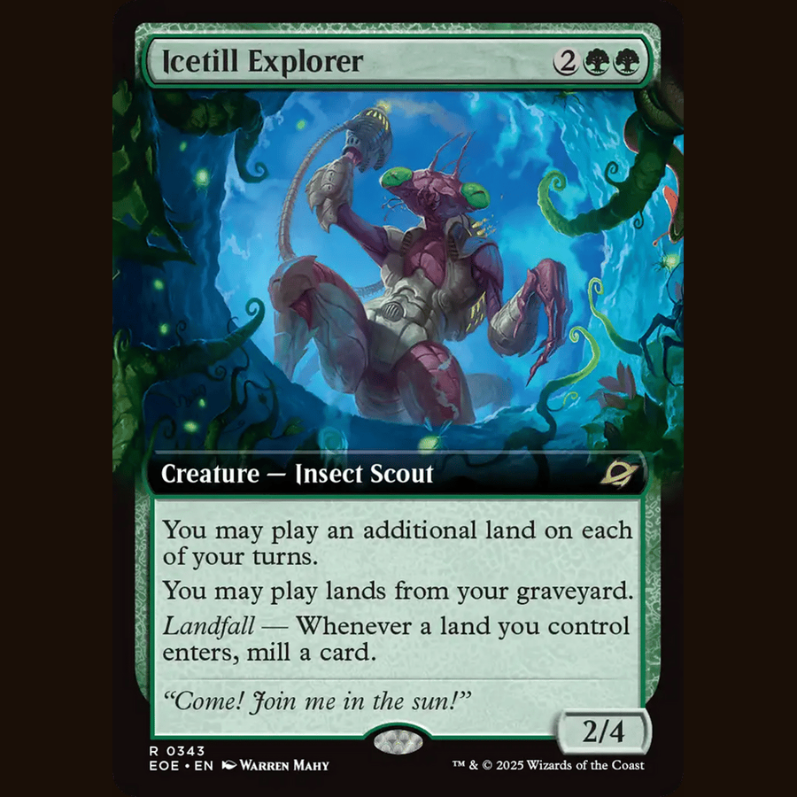 Icetill Explorer (Extended Art) [Edge of Eternities] full-card image