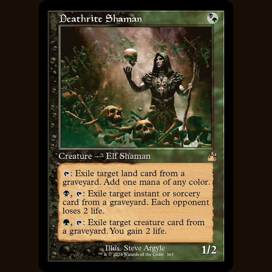 Deathrite Shaman (Retro Frame) [Ravnica Remastered] full-card image