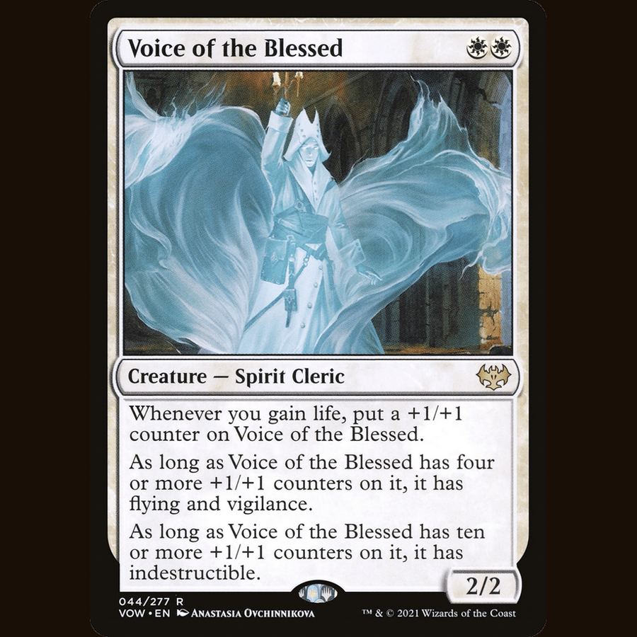 Voice of the Blessed [Innistrad: Crimson Vow] full-card image
