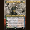 Tamiyo, Compleated Sage (Borderless) [Kamigawa: Neon Dynasty] full-card image