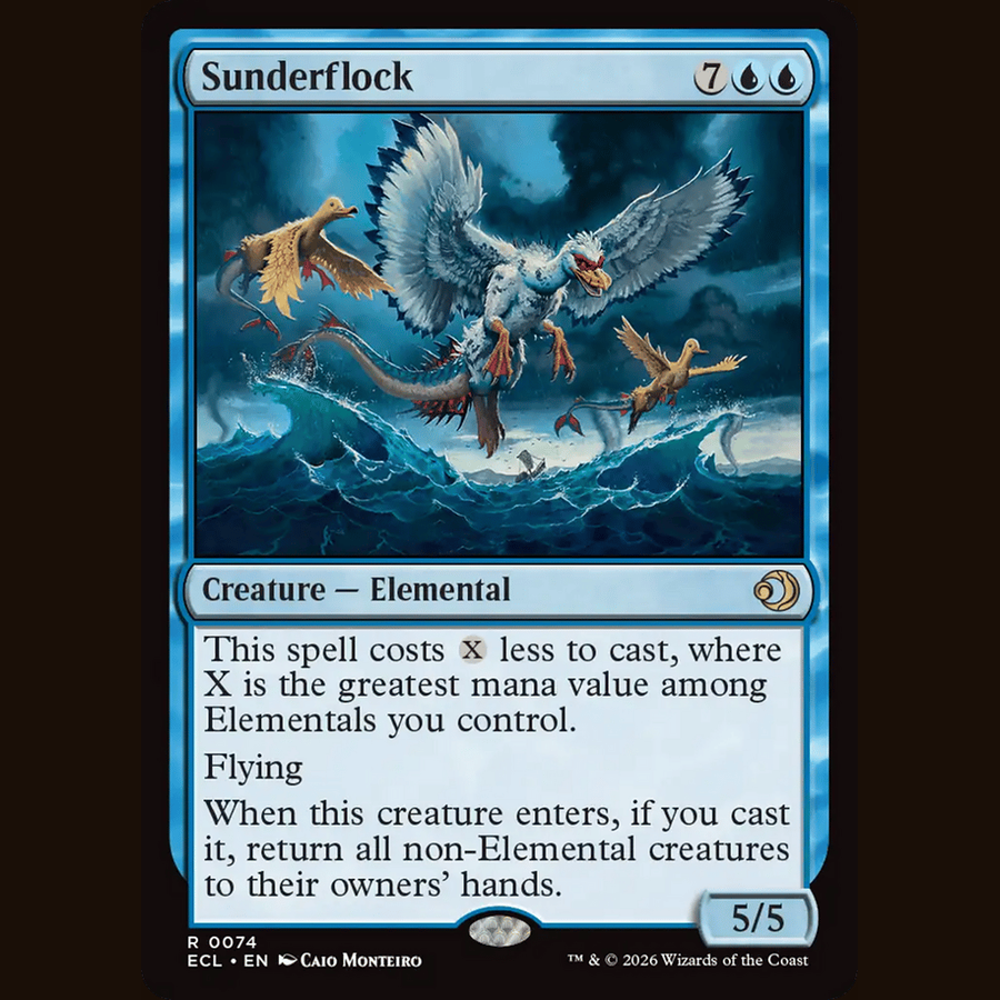 Sunderflock [Lorwyn Eclipsed] full-card image