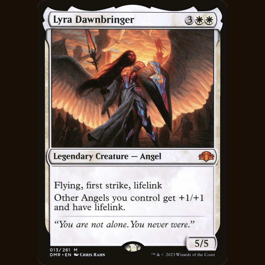 Lyra Dawnbringer [Dominaria Remastered] full-card image