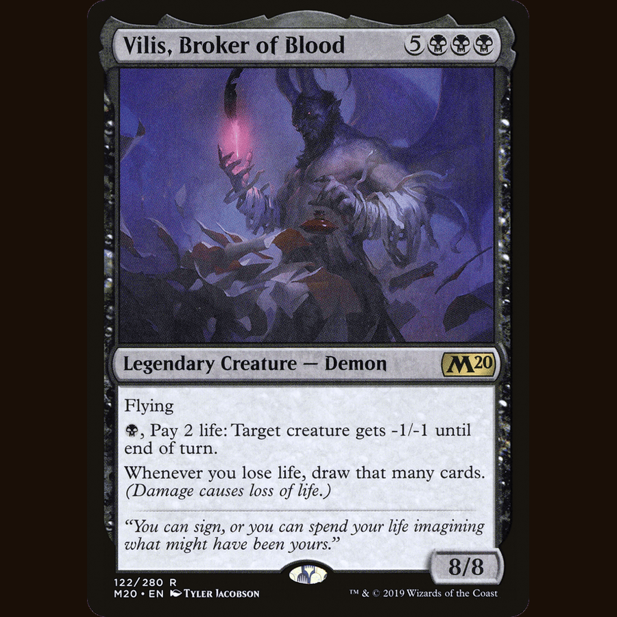 Vilis, Broker of Blood [Core Set 2020] full-card image
