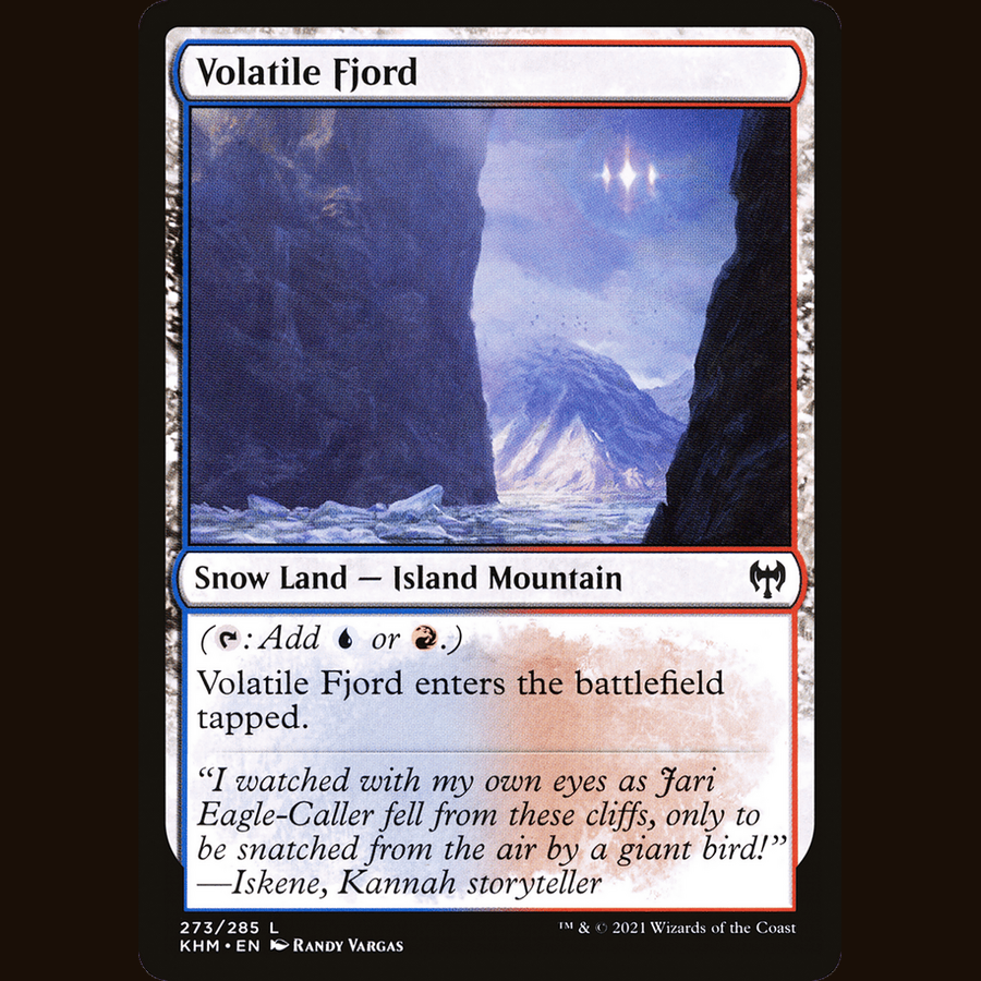 Volatile Fjord [Kaldheim] full-card image