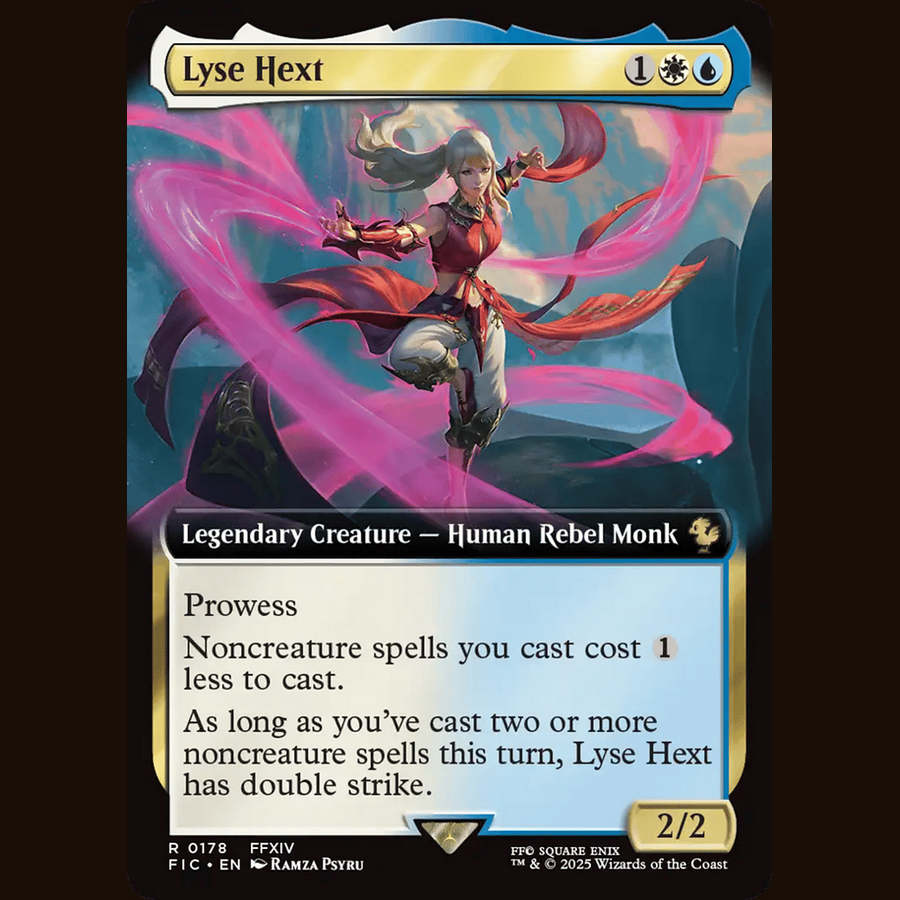 Lyse Hext (Extended Art) [Commander: FINAL FANTASY] full-card image