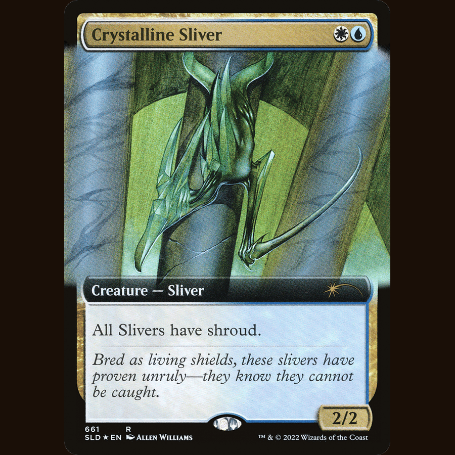Crystalline Sliver (Extended Art) [Secret Lair Drop Series] full-card image