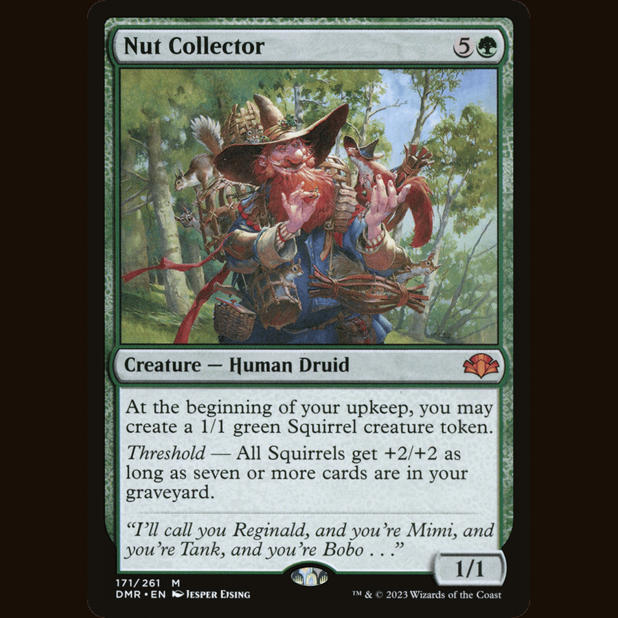 Nut Collector [Dominaria Remastered] full-card image