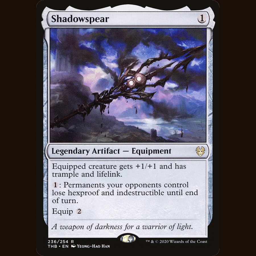 Shadowspear [Theros Beyond Death] full-card image