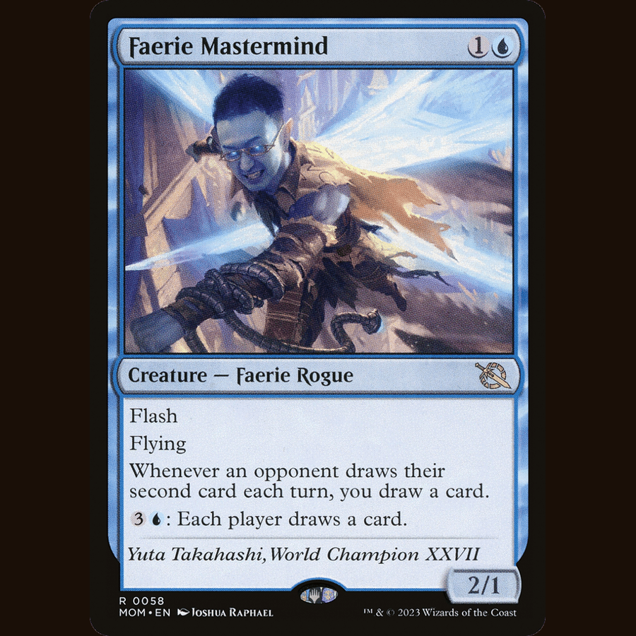Faerie Mastermind [March of the Machine] full-card image