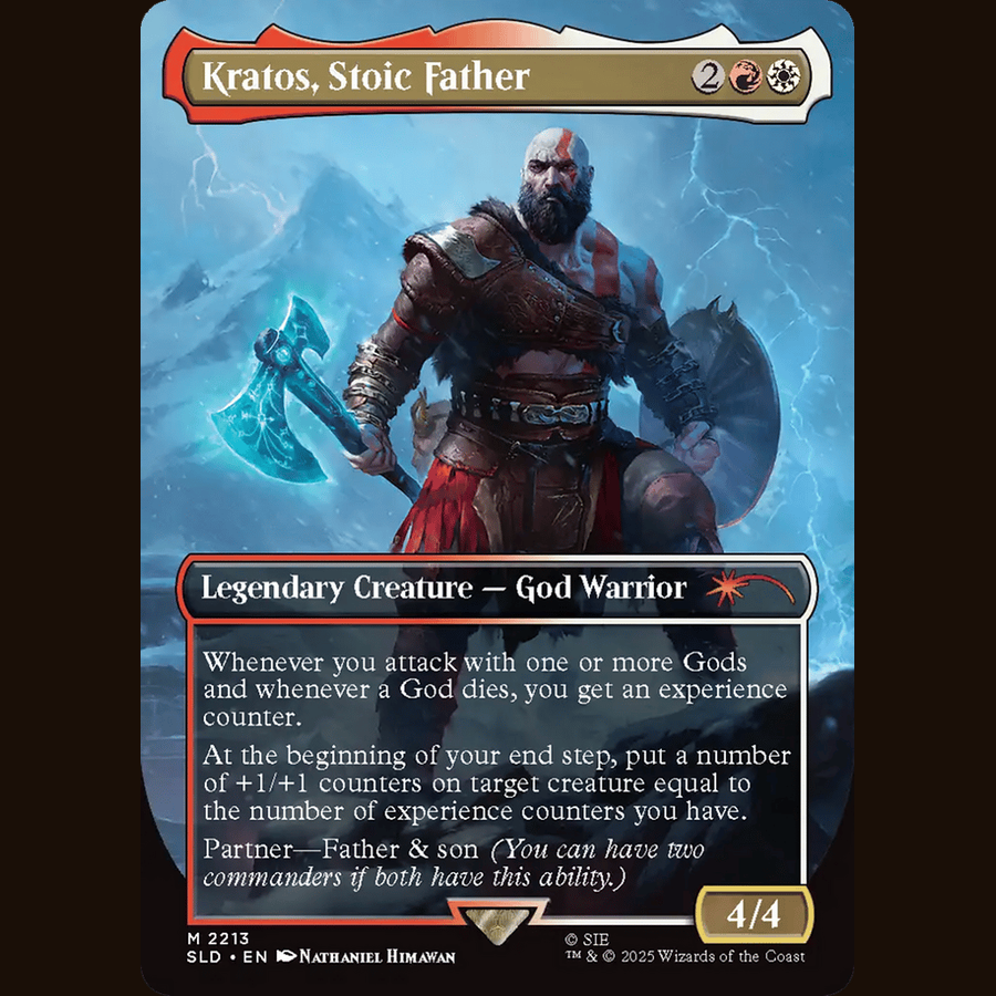 Kratos, Stoic Father [Secret Lair Drop Series] full-card image