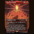 The Fire Crystal (Borderless) [Universes Beyond: FINAL FANTASY] full-card image