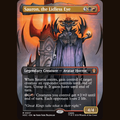 Sauron, the Lidless Eye (Borderless) [The Hobbit: Eternal-Legal] HOC #37 full-card image