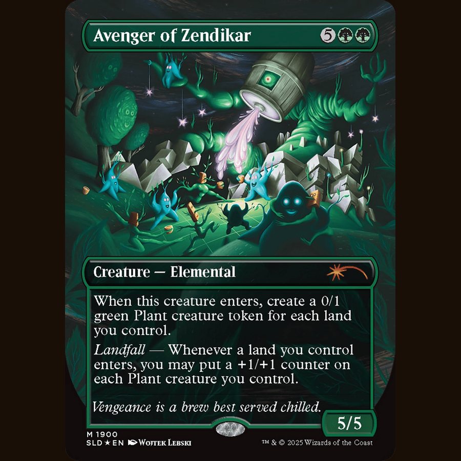 Avenger of Zendikar (Double Rainbow Foil) [Secret Lair Drop Series] full-card image
