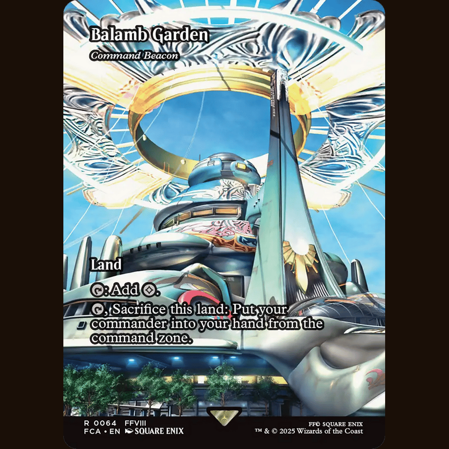 Balamb Garden - Command Beacon (Showcase) [Universes Beyond: FINAL FANTASY: Through the Ages] full-card image