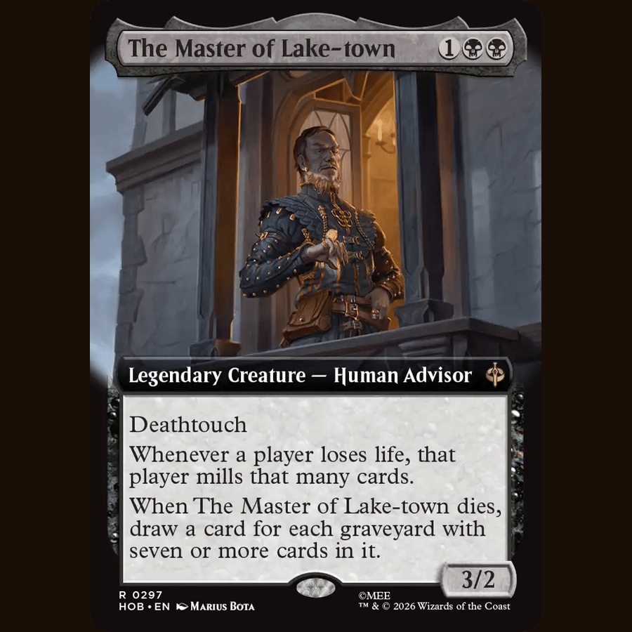 The Master of Lake-town (Extended Art) [The Hobbit] full-card image