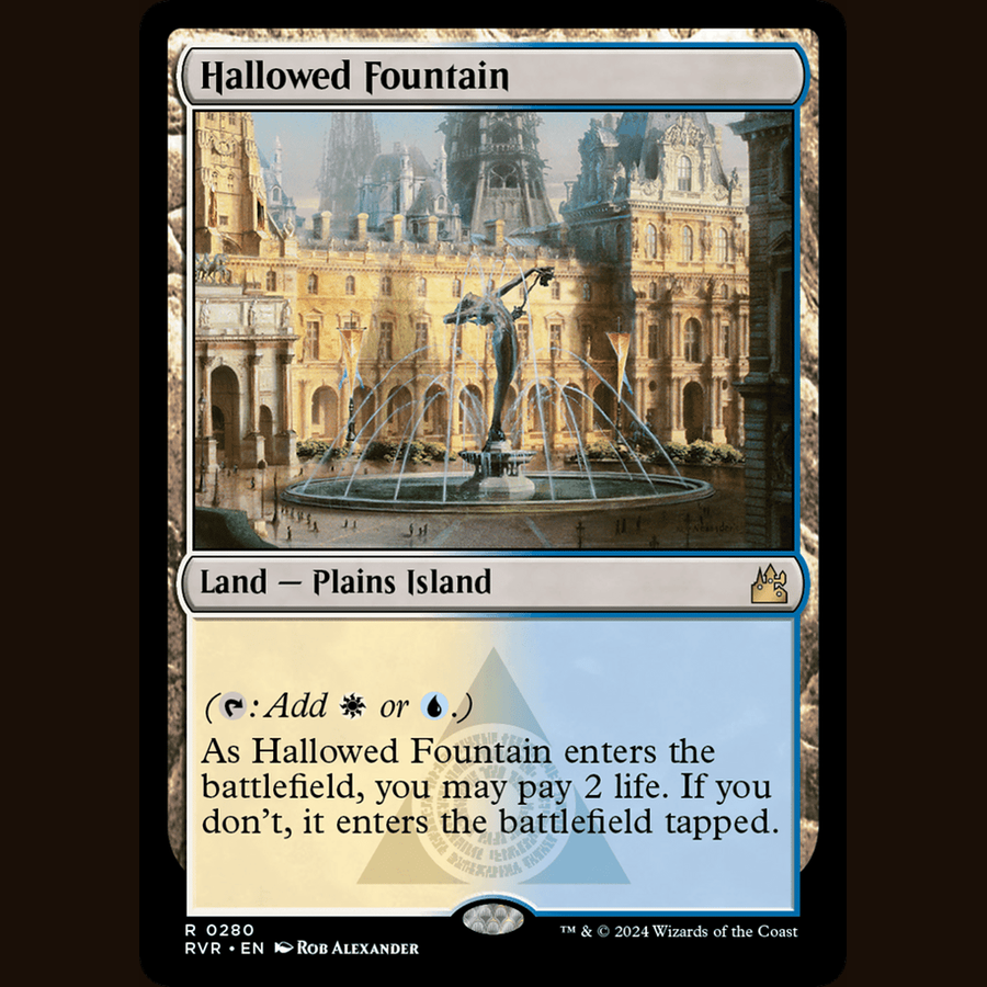 Hallowed Fountain [Ravnica Remastered] full-card image